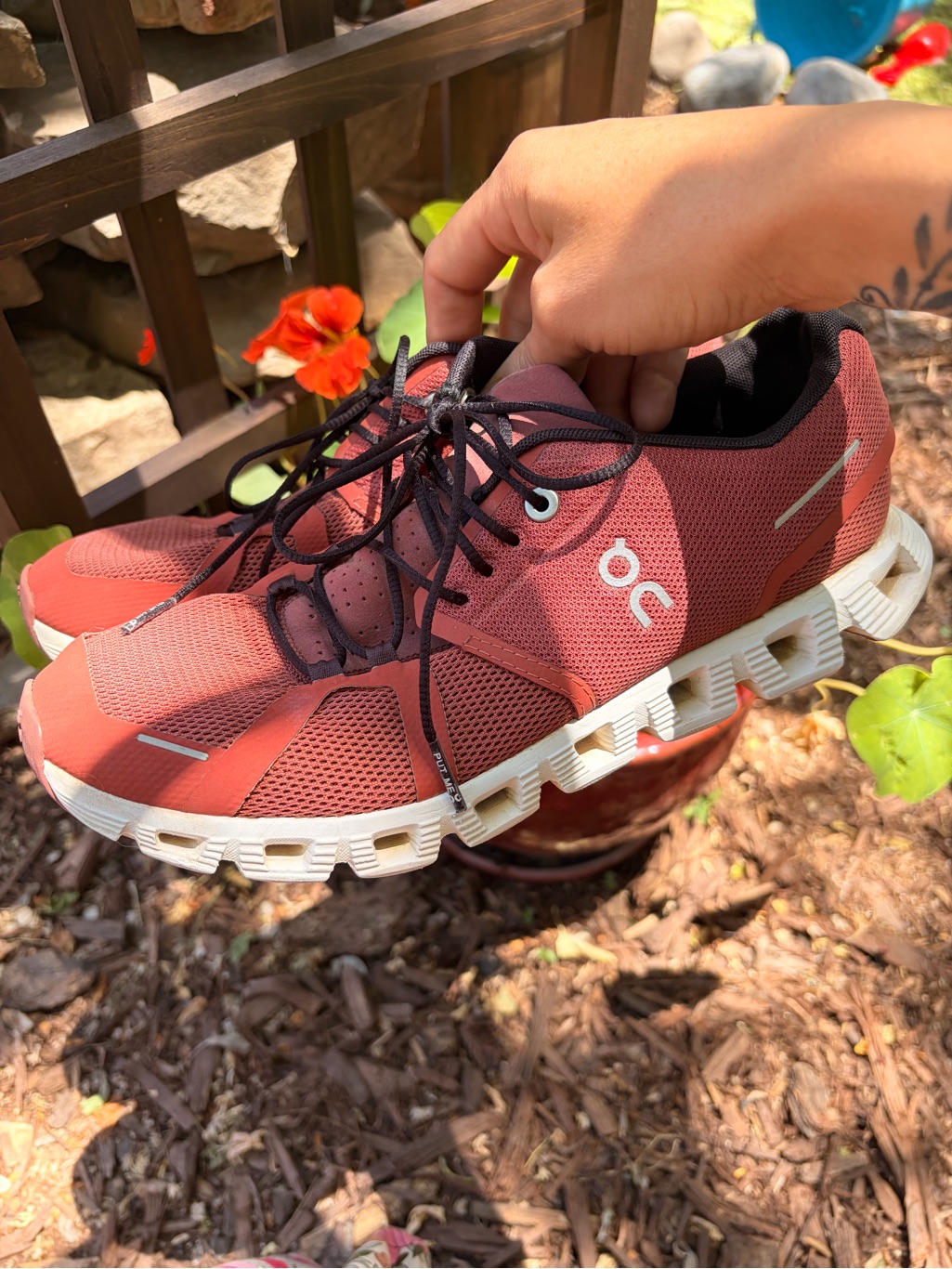 On Cloud 5 Ruby Rust Cloudtec Women's Running Shoe